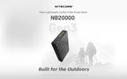 NITECORE NB20000 Gen3 20000mAh Power Bank - Black - Tool Leaks