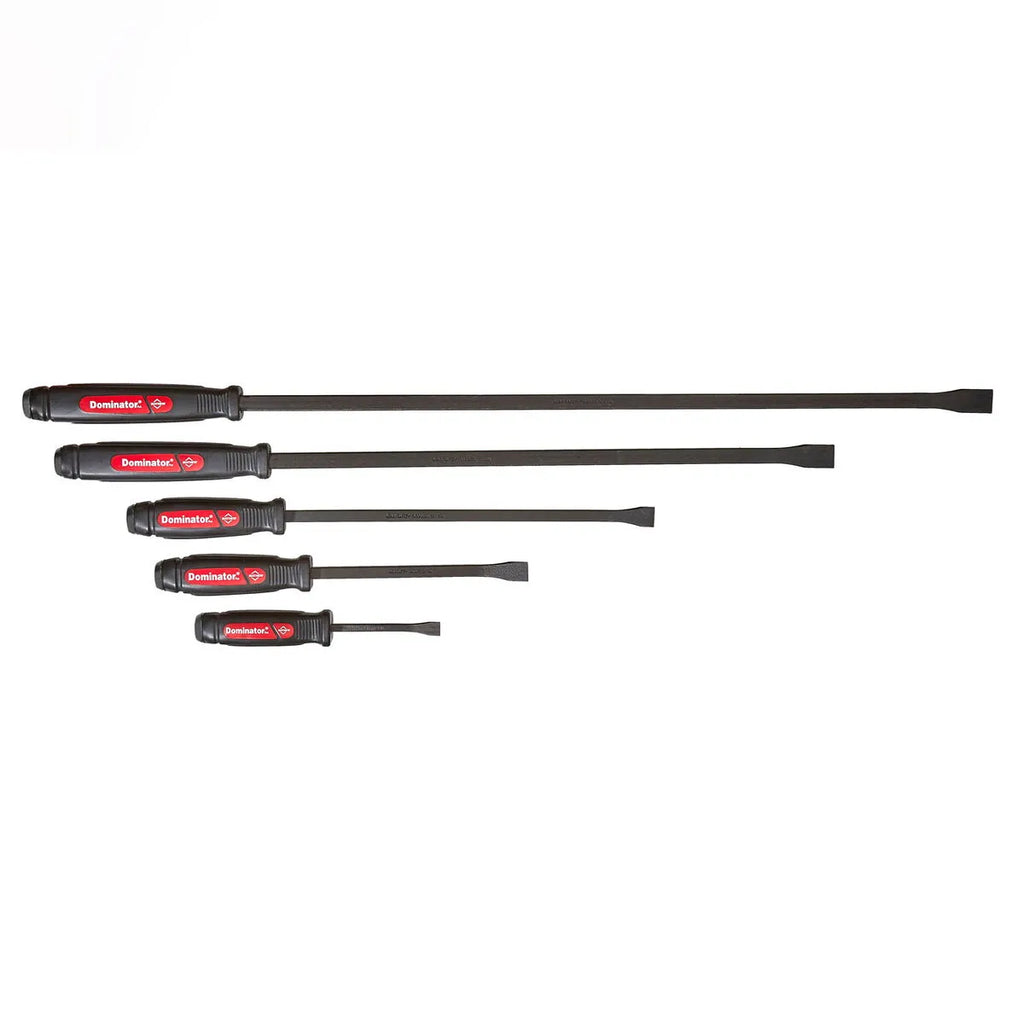 Mayhew 61366 5-Piece Dominator Curved Screwdriver-Handle Pry Bar Set - Tool Leaks