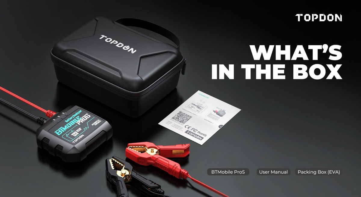 TOPDON BTMPROS BTMobile ProS Battery Analyzer