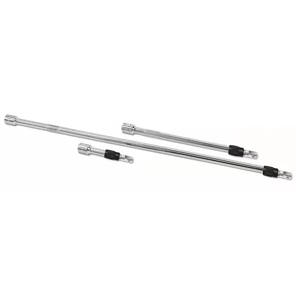 SK Tools 40210 3-Piece 1/2" Drive Locking Extension Set