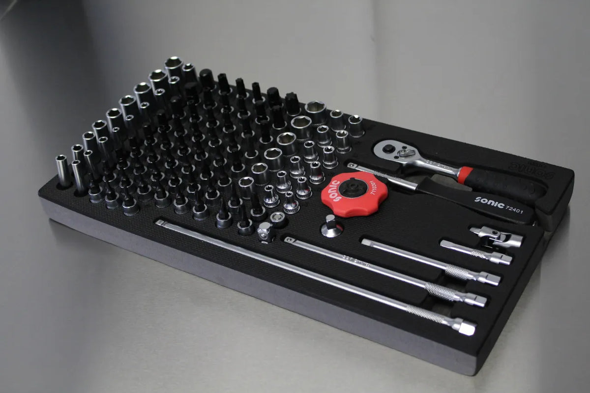Sonic Tools 110201 Bit Socket Set, 1/4", 102-Piece