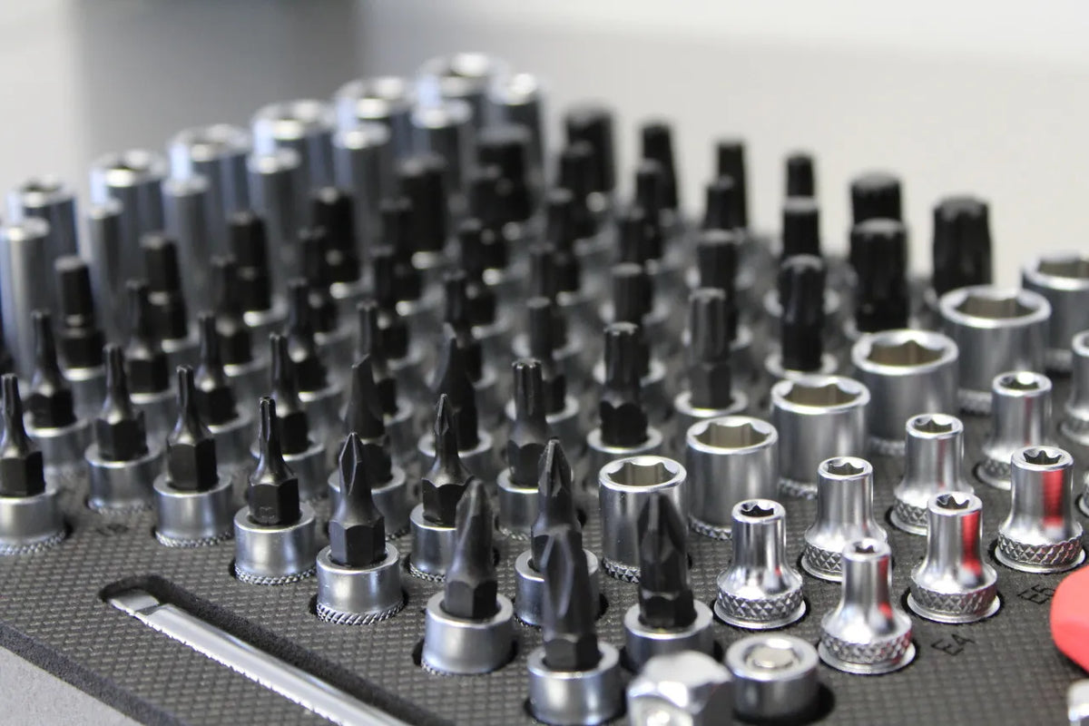 Sonic Tools 110201 Bit Socket Set, 1/4", 102-Piece
