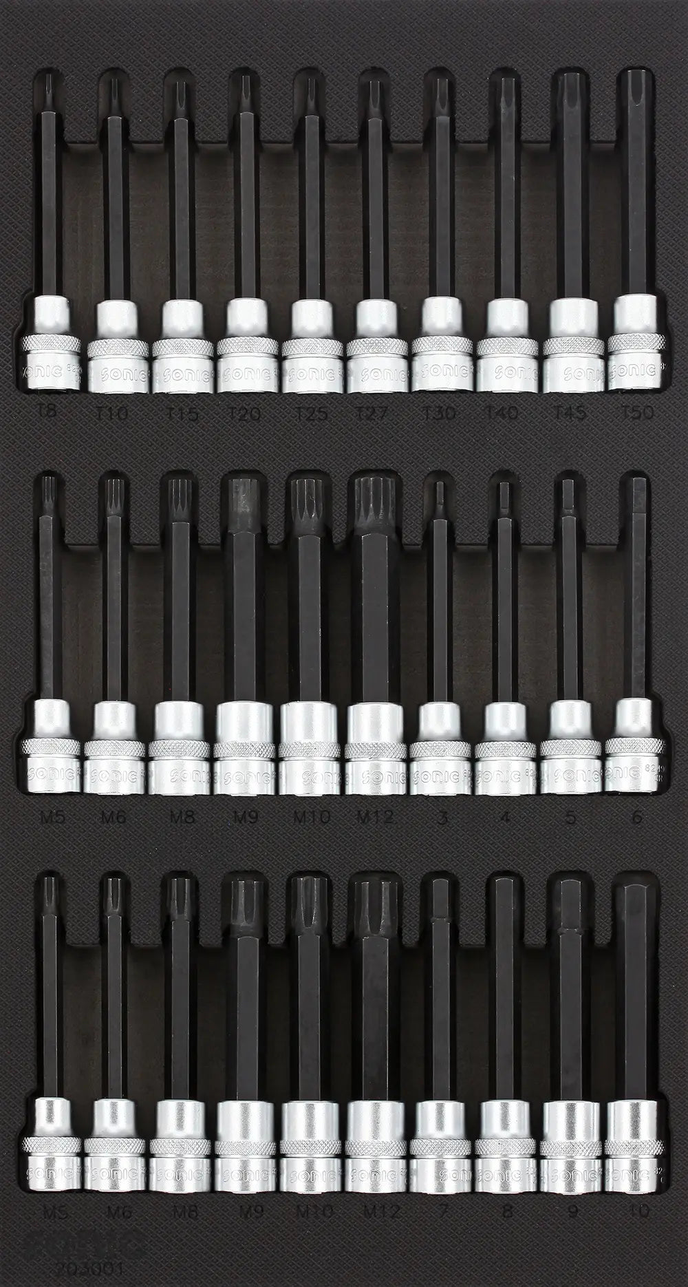 Sonic Tools 203001 Bit Socket Set, 3/8", 30-Piece