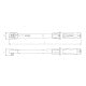 Sonic Tools 730340200 Dual Direction Torques Wrench, 1/2", 40 to 200Nm
