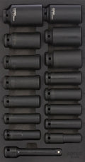 Sonic Tools 301603 Impact Socket Set, Deep, 1/2", 16-Piece - Tool Leaks
