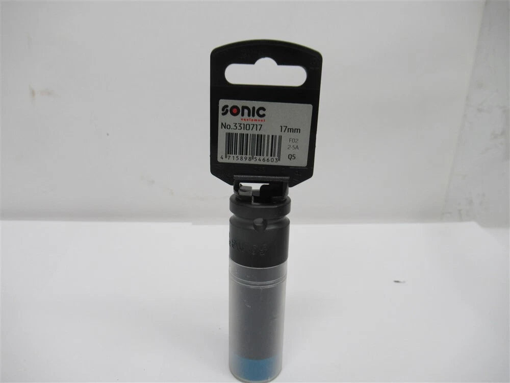 Sonic Tools 3310717 Power Impact Wheel Socket, 1/2", 6-Point, 17mm - Tool Leaks
