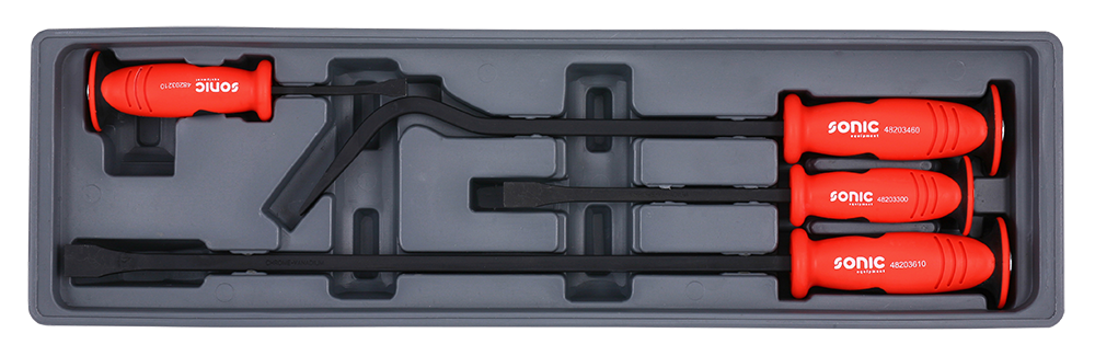 Sonic Tools 600403 Pry Bar Set, 4-Piece