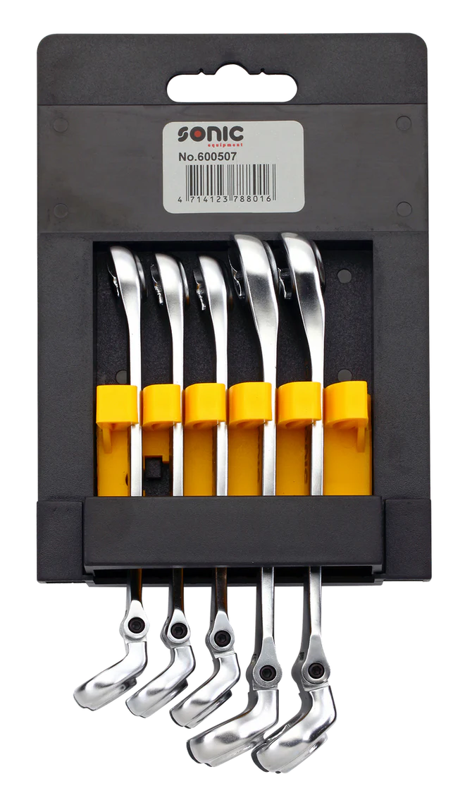 Sonic Tools 600507 Flexible Flare Nut Wrench Set, 5-Piece
