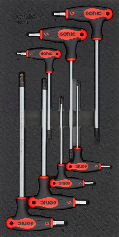 Sonic Tools 600718 Hex Ball Grip Key Set, 7-Piece