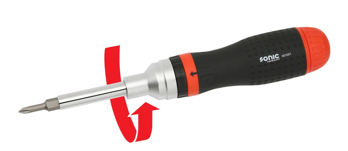 Sonic Tools 601001 16 in 1 Ratchet Screwdriver