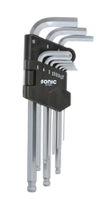 Sonic Tools 601006 Hex Ball Key Set, Long, 10-Piece - Tool Leaks