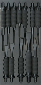 Sonic Tools 601227 Gripped Chisel and Punch Set, 12-Piece - Tool Leaks