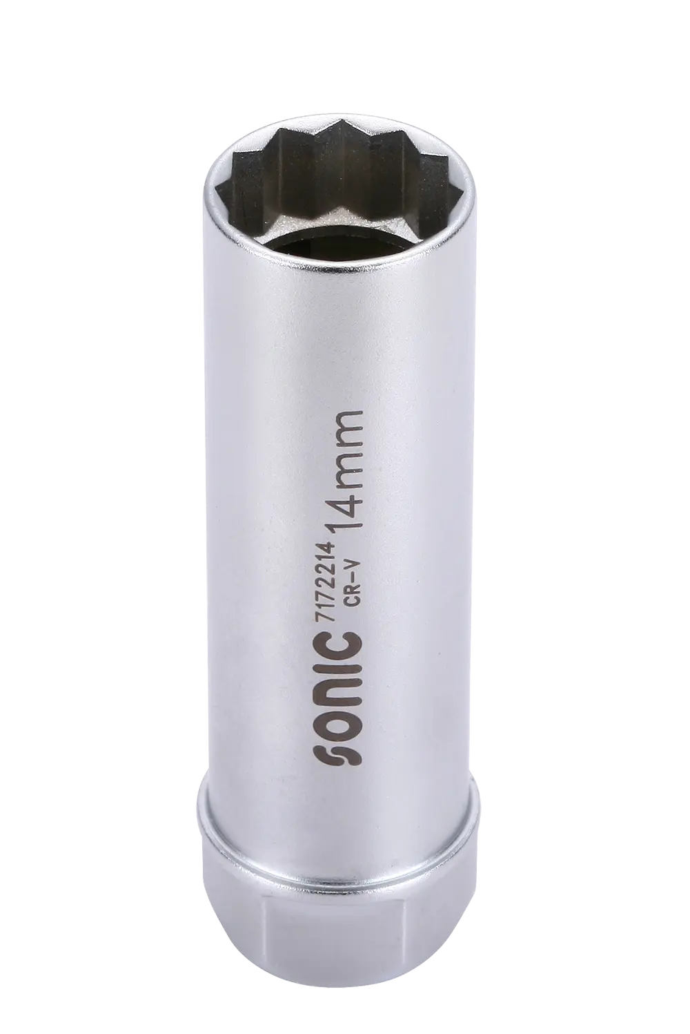 Sonic Tools 7172214 Spark Plug Clip Socket, 3/8", 12-Point., 14mm