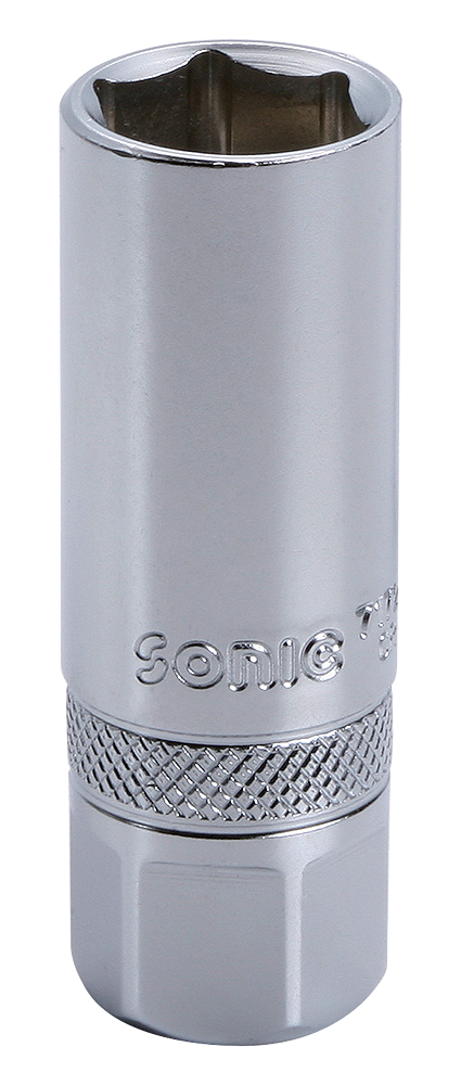 Sonic Tools 7172216 Spark Plug Clip Socket, 3/8", 12-Point., 16mm
