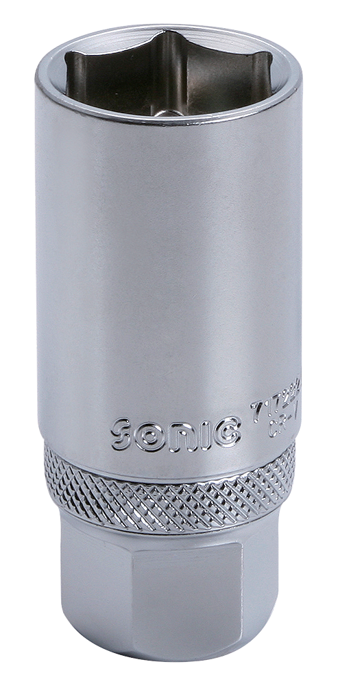 Sonic Tools 7172221 Spark Plug Clip Socket, 3/8", 12-Point., 21mm