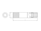 Sonic Tools 7175214 Spark Plug Socket, 3/8", 12-Point., 14mm (250mmL) - Tool Leaks