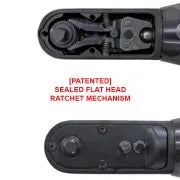 VESSEL SP-7265W 3/8" Wobble Anvil Sealed Flat Head Mini Ratchet