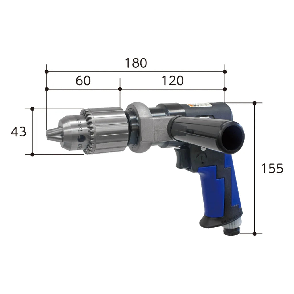 VESSEL SP-7527KL 1/2 Reversible Drill - Tool Leaks