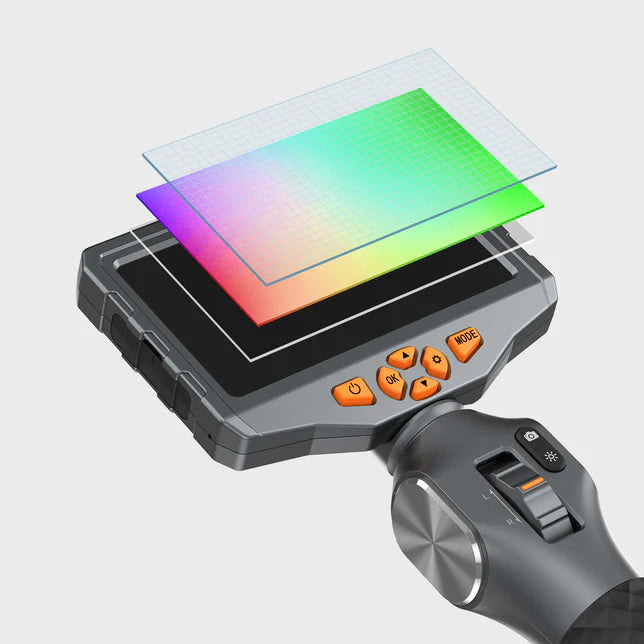 Teslong TD500 2-Way Articulating Dual Lens Inspection Camera
