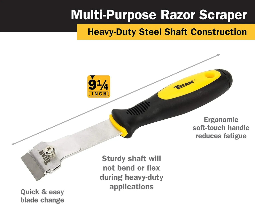 Titan 12030 Multi-Purpose Razor Scraper - Tool Leaks