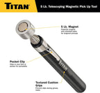 Titan 11192 5 lb. Telescoping Magnetic Pickup - Tool Leaks