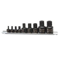 Titan 49009 9-Piece XZN Triple Square Impact Bit Socket Set - Tool Leaks