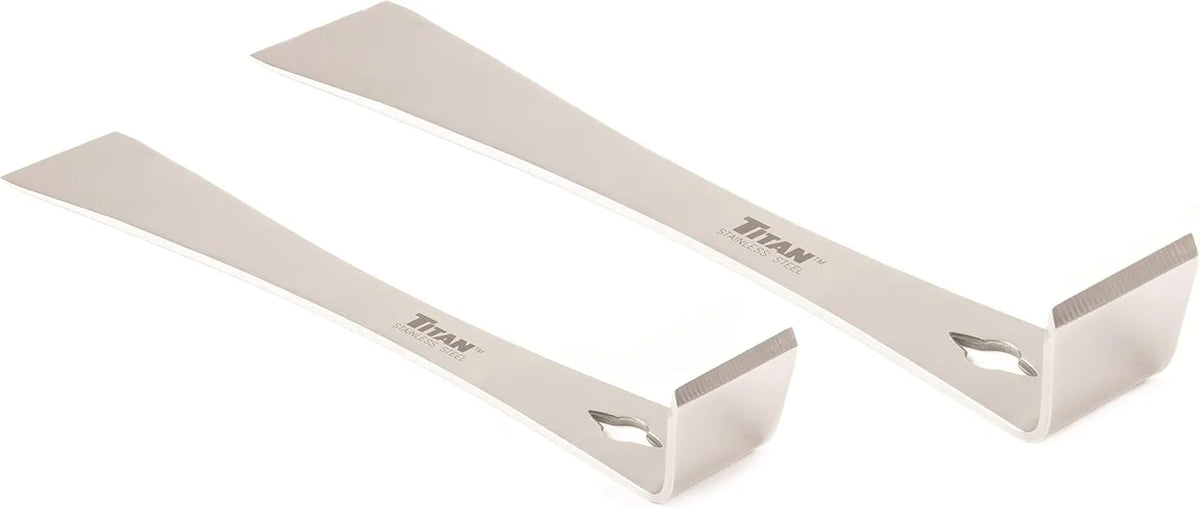 Titan 17005 2-Piece Stainless Pry Bar & Scraper Set