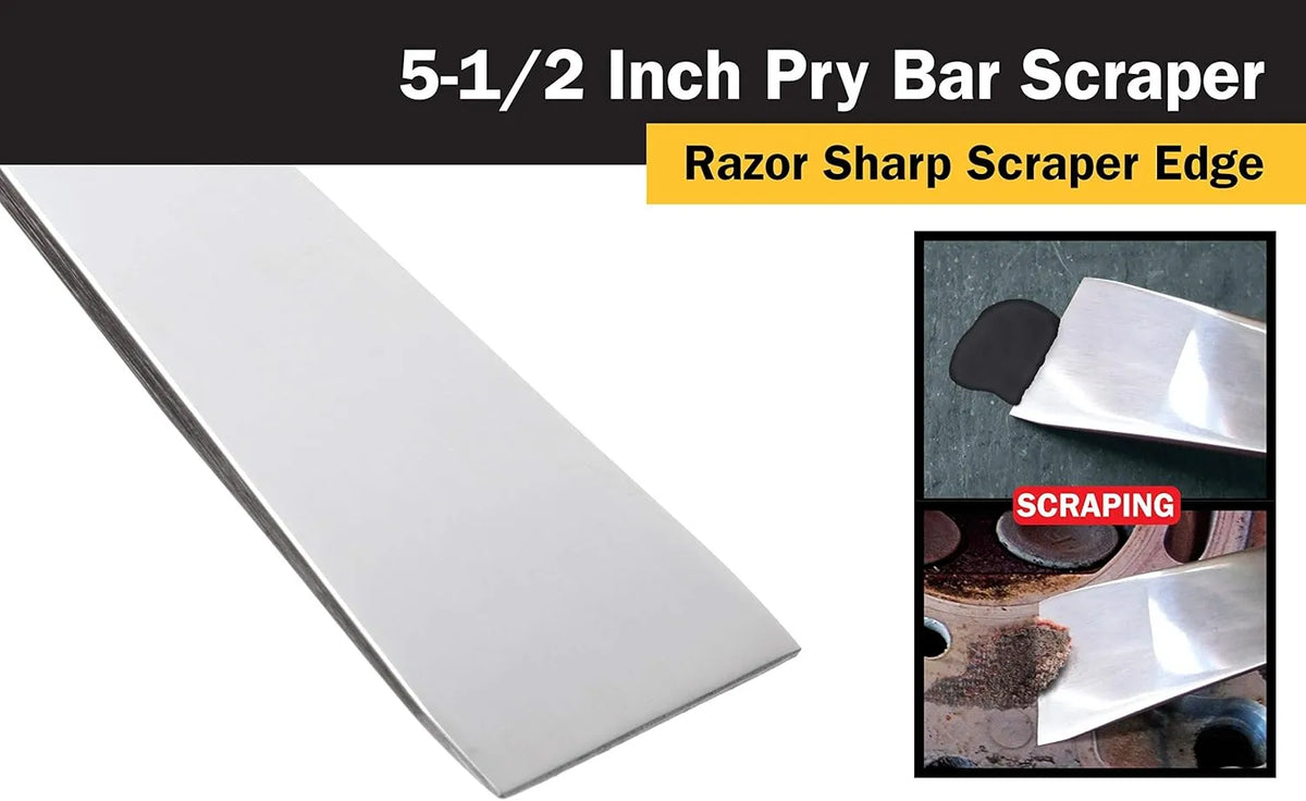 Titan 11505 5-1/2 in. Mini Pry Bar & Scraper