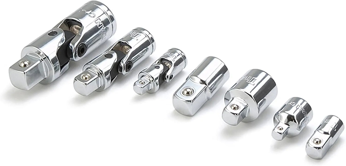 Titan 17408 7-Piece Adapter & Universal Joint Set