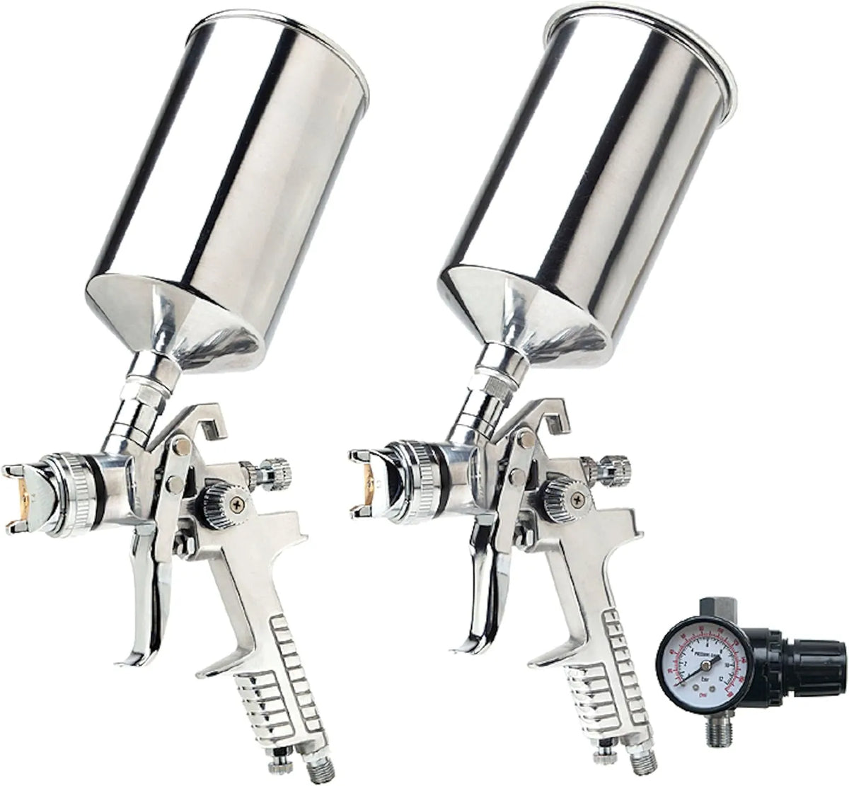 Titan 19100 3-Piece Dual HVLP Spray Gun Kit