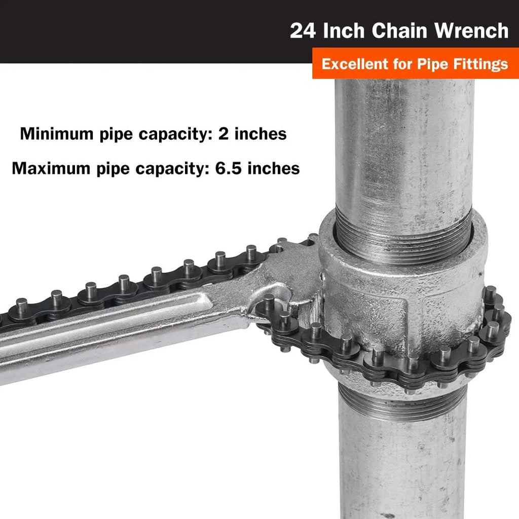 Titan 21372 24-Inch Chain Wrench - Tool Leaks