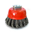 Titan 22210 3-Inch Knotted Wire Bowl Cup Brush - Tool Leaks
