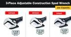 Titan 223 3-Piece Adjustable Construction Wrench Set - Tool Leaks
