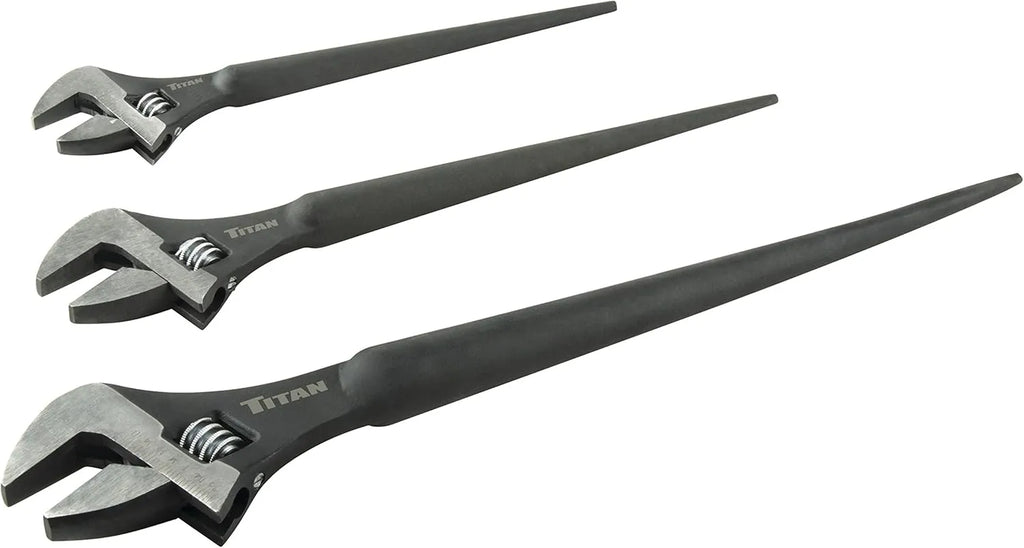 Titan 223 3-Piece Adjustable Construction Wrench Set - Tool Leaks