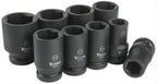 Titan 40309 9-Piece 1-Inch Drive 6-Point SAE Deep Impact Socket Set - Tool Leaks