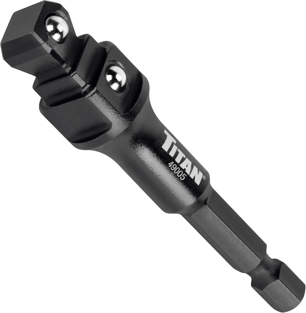 Titan 49005 3/8 & 1/2" Drive 3-in-1 Stepped Impact Socket Adapter - Tool Leaks