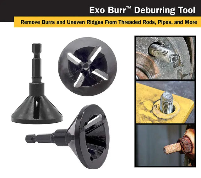 Titan 51950 Exo-Burr Medium External Thread Deburring Tool - Tool Leaks