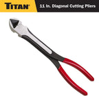 Titan 60780 11 in. Diagonal Cutting Pliers - Tool Leaks