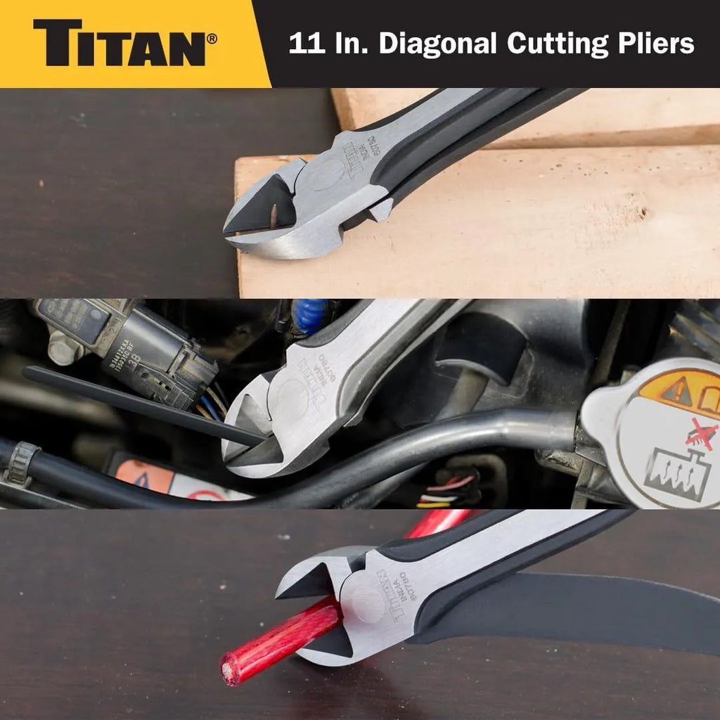 Titan 60780 11 in. Diagonal Cutting Pliers - Tool Leaks