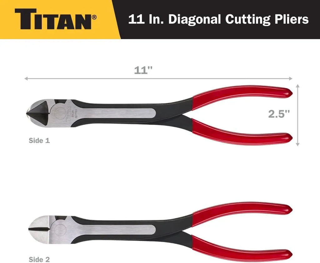 Titan 60780 11 in. Diagonal Cutting Pliers - Tool Leaks