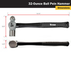 Titan 63024 32 oz Ball Pein Hammer - Tool Leaks