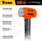 Titan 63614 iDX 4 lb. Indestructible Drilling Hammer - Tool Leaks