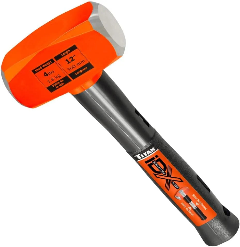Titan 63614 iDX 4 lb. Indestructible Drilling Hammer - Tool Leaks