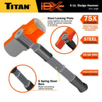 Titan 63616 iDX 6 lb. Indestructible Sledge Hammer - Tool Leaks