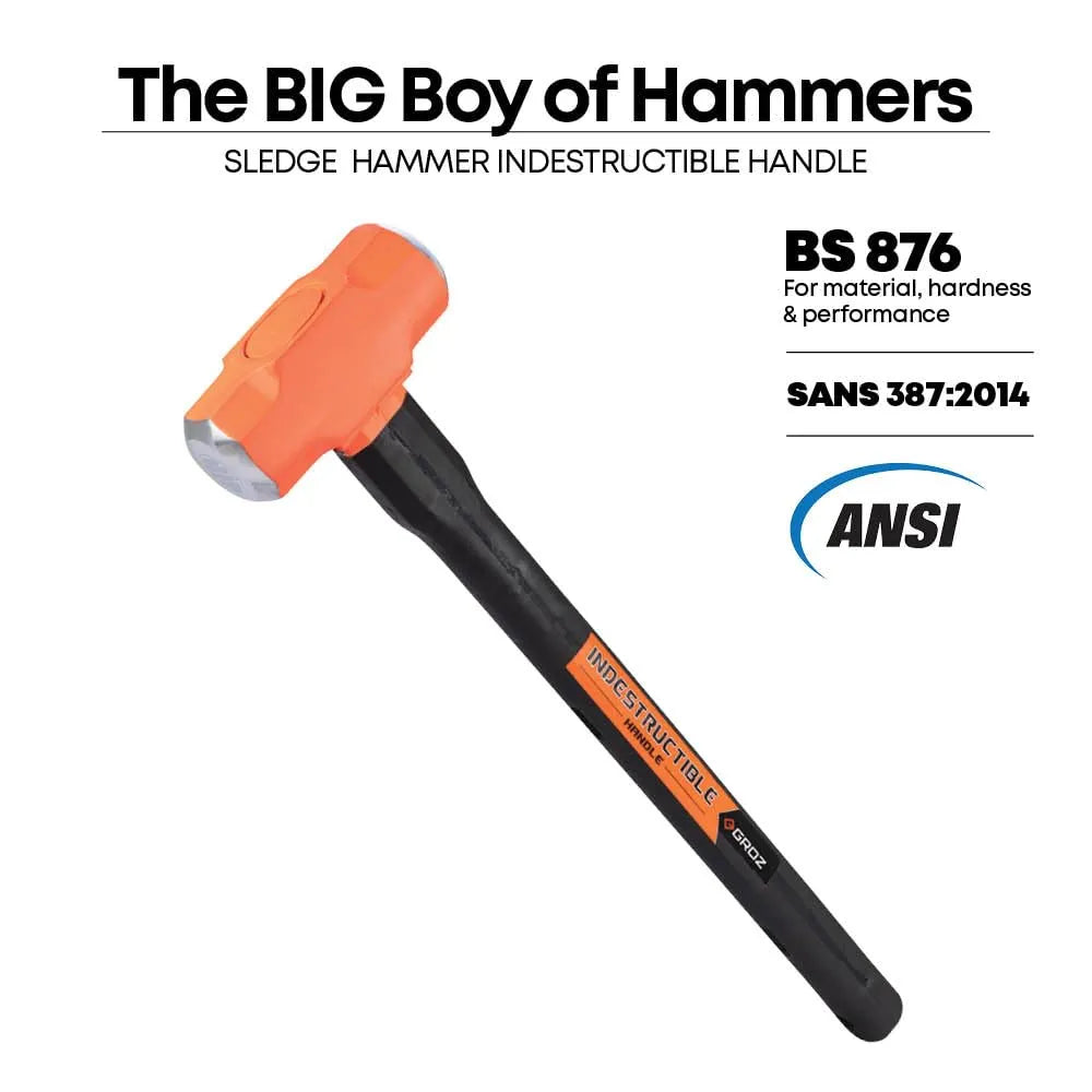 Titan 63618 iDX 8 lb. Indestructible Sledge Hammer - Tool Leaks