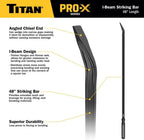Titan 63791 Pro-X 48-Inch I-Beam Striking Bar - Tool Leaks