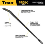 Titan 63791 Pro-X 48-Inch I-Beam Striking Bar - Tool Leaks