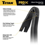 Titan 63802 Pro-X 48-Inch I-Beam Wrecking Bar - Tool Leaks
