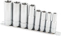 Titan 68302 8-Piece 3/8 in. & 1/2" Drive External Star Deep Sockets - Tool Leaks