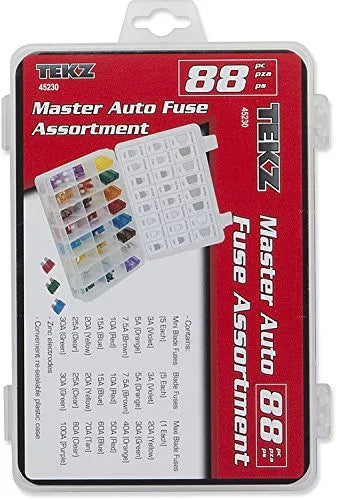 Titan 45230 88-Piece Master Automotive Fuse Assortment